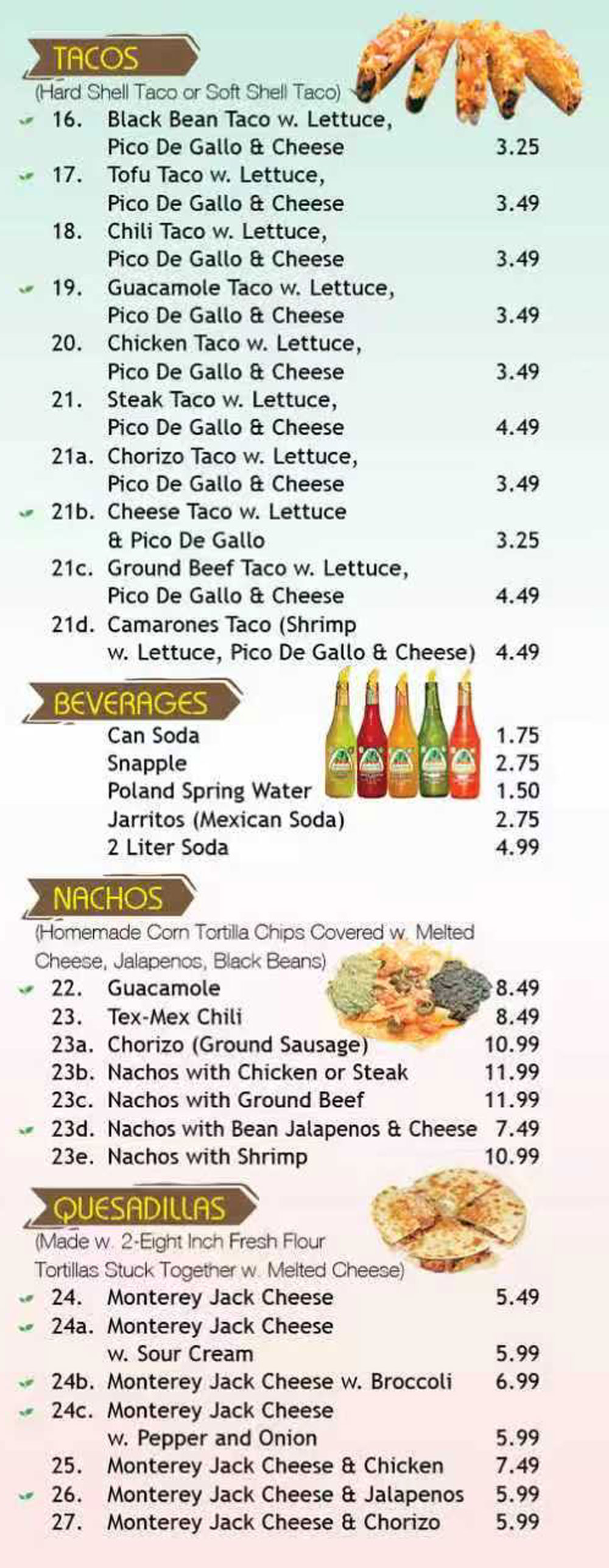 Fresh Tortillas food photos